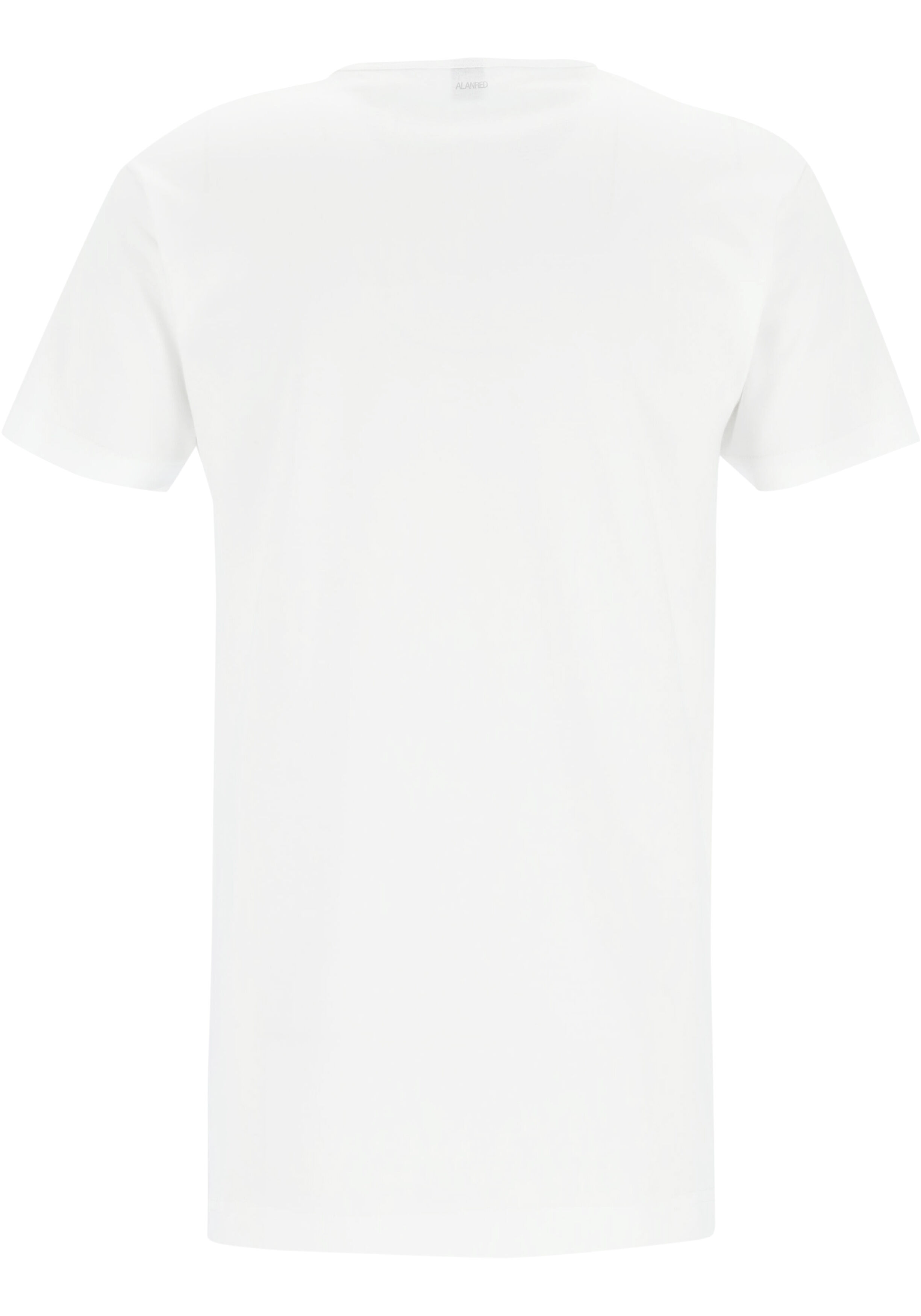 ALAN RED T-shirts Vermont extra lang (2-pack), V-hals, wit